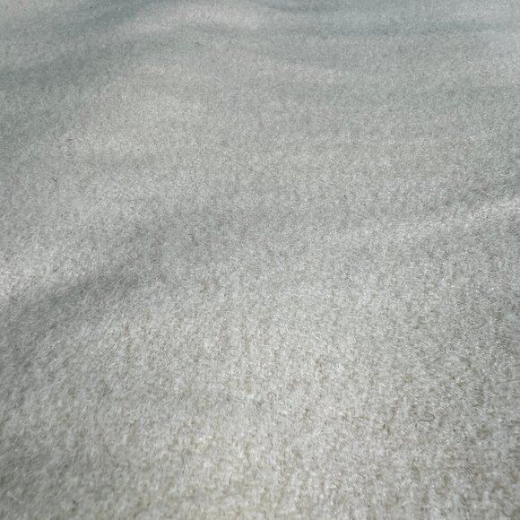 Vintage Faribo Faribault Woolen Mill Wool Blanket - Twin / Throw - Cream Ivory - Picture 4 of 8